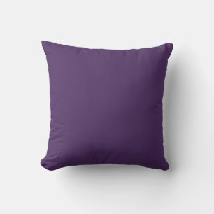 AUBERGINE - Paarse effen kleur Kussen