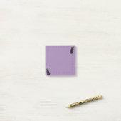 Aubergine Post-it Notes (Sur un bureau)