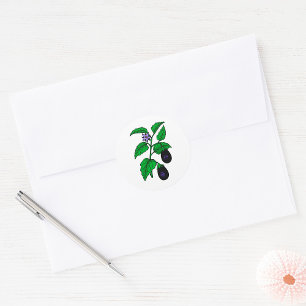 Aubergine Stickers