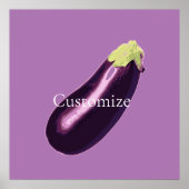 Aubergine Thunder_Cove Poster (Voorkant)