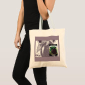 AUBERGINE TOTE BAG (Voorkant (product))