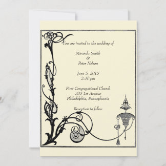 Aubrey Beardsley Design uit de jaren '20 Kaart