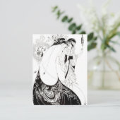 Aubrey Beardsley Les invitations à la jupe de paon (Debout devant)