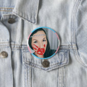 Aubrey Dameron Pin Ronde Button 7,6 Cm (In situ)