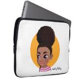Aubry Dobry-laptophoes Laptop Sleeve (Voorkant Rechts)