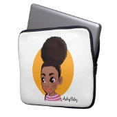 Aubry Dobry-laptophoes Laptop Sleeve (Voorkant Links)