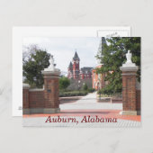 Auburn Alabama - briefkaart (Voorkant / Achterkant)