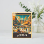 Auburn, Alabama |  Briefkaart (Staand voorkant)
