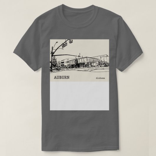Auburn Alabama TShirt 1 (Design devant)