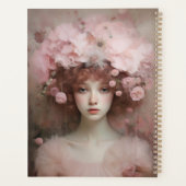 Auburn Beauty - Portrait et fleurs d'une femme (Dos)