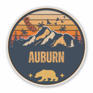 Auburn, Californië Sticker