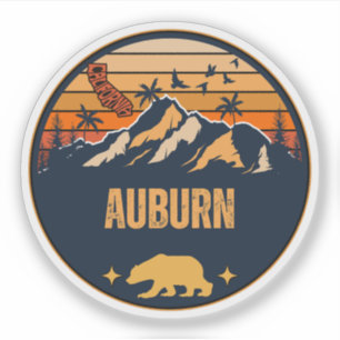 Auburn, Californië Sticker