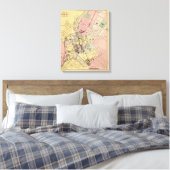 Auburn, Lewiston Canvas Afdruk (Insitu (Slaapkamer))
