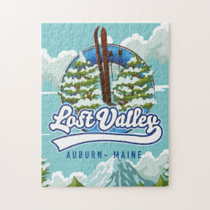 Auburn, Maine, Lost valley ski Legpuzzel