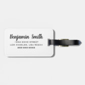 Auburn Map Bagagelabel (Achterkant horizontaal)