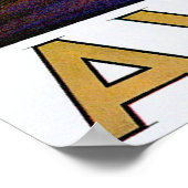 Auburn ~ motorrijtuigenreclame poster (Hoek)