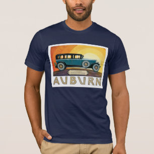 Auburn Motors Sunburst Ad T-shirt