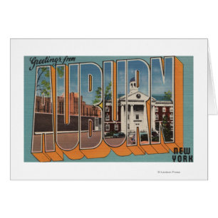 Auburn, New York - grandes scènes de lettre