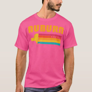 Auburn New York Vintage Vervallen Souvenir T-shirt