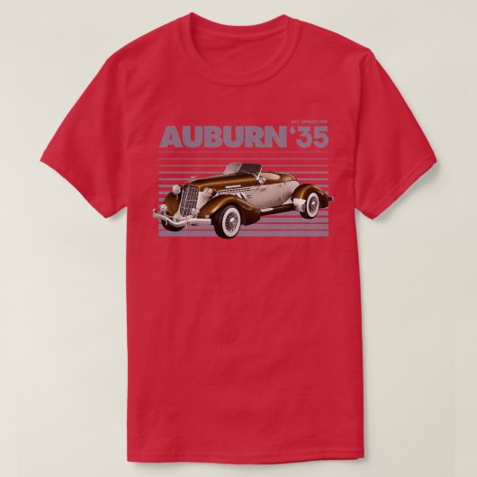 AUBURN SPEEDSTER T-SHIRT (Design voorkant)