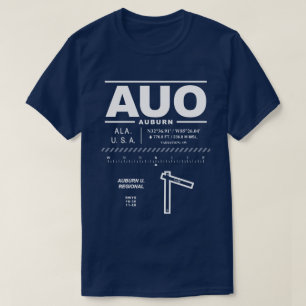 Auburn U. Regional Airport AUO T-shirt