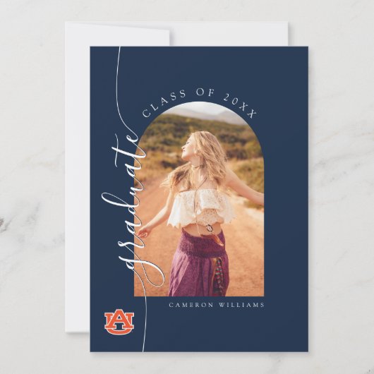 Auburn Universiteit Afstuderen | Auburn Tigers Aankondiging (Voorkant)