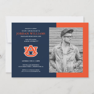 Auburn University Aankomende afgestudeerde Aankondiging