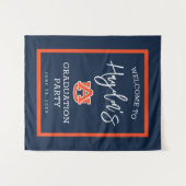 Auburn University | Afstudeerfeest Wandkleed (Voorkant (horizontaal))