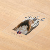 Auburn University Afstuderen | Auburn Tigers Acryl Uitnodigingen (Laagn)