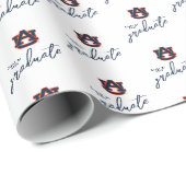 Auburn University Afstuderen | Auburn Tigers Cadeaupapier (Rol Hoek)