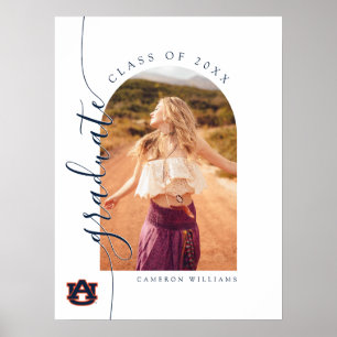 Auburn University Afstuderen Auburn Tigers Poster
