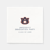 Auburn University Afstuderen | Auburn Tigers Servet (Voorkant)