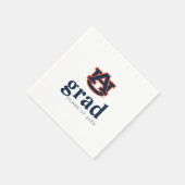 Auburn University Afstuderen | Auburn Tigers Servet (Hoek)