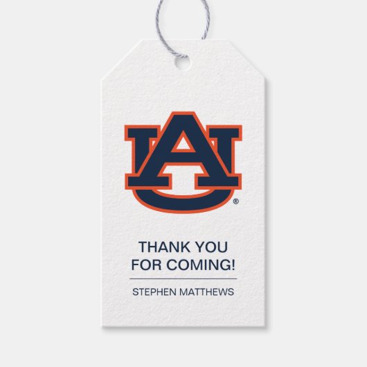 Auburn University | AFSTUDEREN Cadeaulabel (Voorkant)