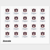 Auburn University | AFSTUDEREN Vierkante Sticker (Vel)