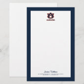 Auburn University | AU Auburn Briefpapier (Voorkant / Achterkant)