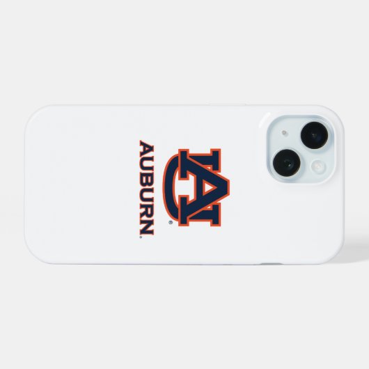 Auburn University | AU Auburn iPhone 15 Hoesje (Achterkant horizontaal)