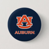 Auburn University | AU Auburn Ronde Button 5,7 Cm (Voorkant)