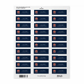 Auburn University | Auburn Etiket (Full Sheet)