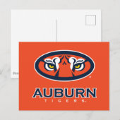 Auburn University | Auburn Tigers Briefkaart (Voorkant / Achterkant)