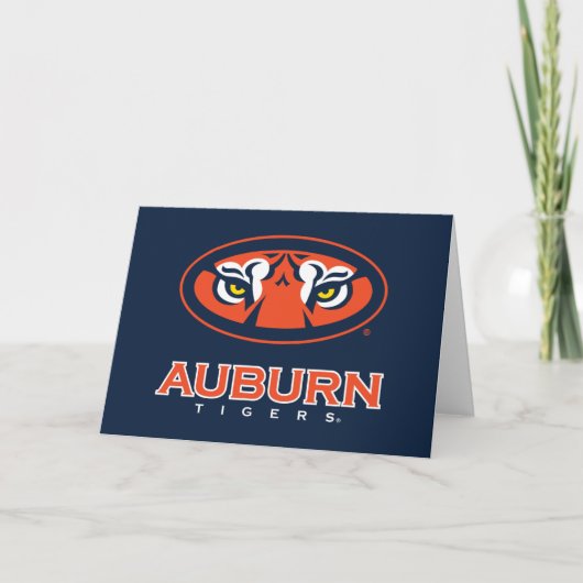Auburn University | Auburn Tigers Kaart (Voorkant)