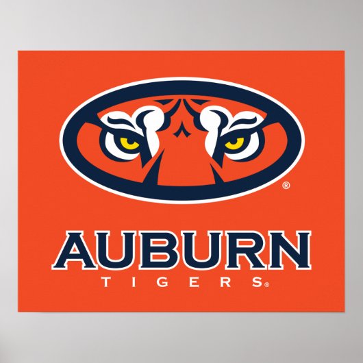 Auburn University | Auburn Tigers Poster (Voorkant)