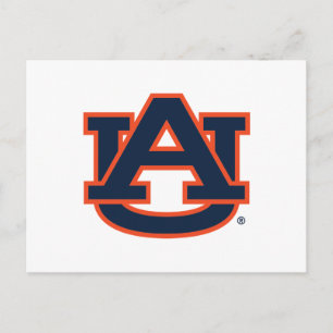 Auburn University Auburn UA Logo Briefkaart