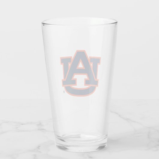 Auburn University Auburn UA Logo Glas (Achterkant)