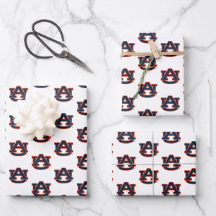 Auburn University Auburn UA Logo Inpakpapier Vel