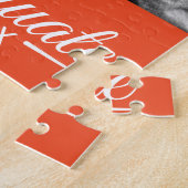 Auburn University Auburn UA Logo Legpuzzel (Zijkant)