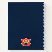 Auburn University Auburn UA Logo Notitieboek (Achterkant)