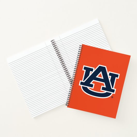 Auburn University Auburn UA Logo Notitieboek (Binnen)