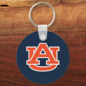 Auburn University Auburn UA Logo Sleutelhanger (Voorkant)