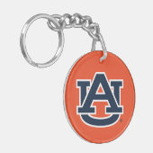 Auburn University Auburn UA Logo Sleutelhanger (Voorkant Links)